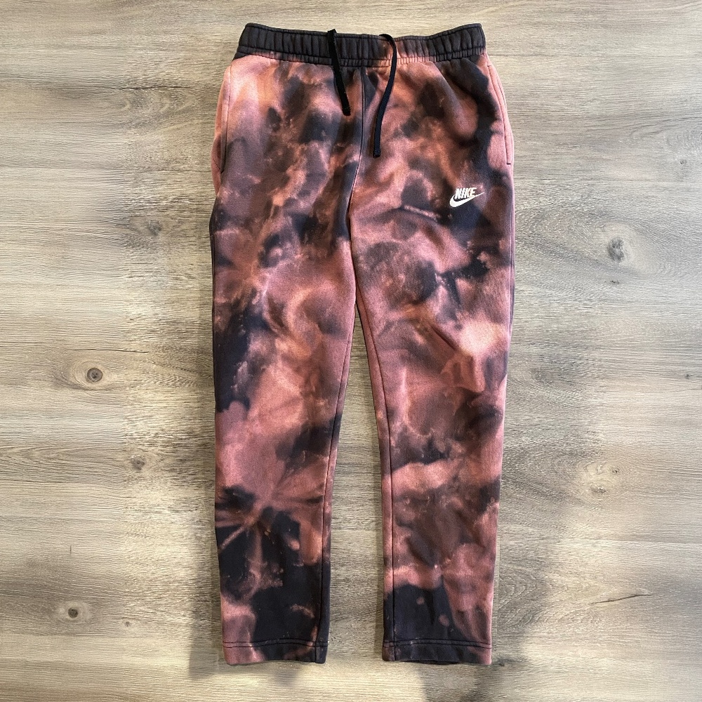 💫 Nike REMXD CUSTOM - Mens Sportswear Club Fleece Sweatpants - S 💫 - Picture 1 of 5